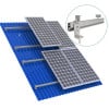 Solar Tin Roof Mounting System With Solar L Leet